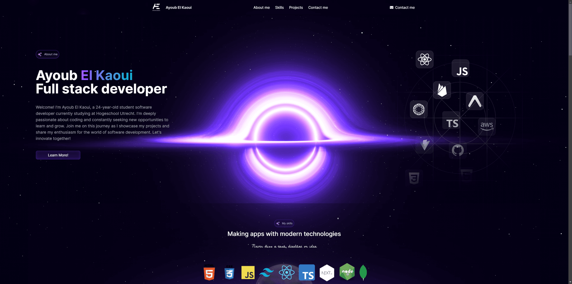 Full-Stack Developer Portfolio